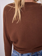 MONA KNIT - COFFEE