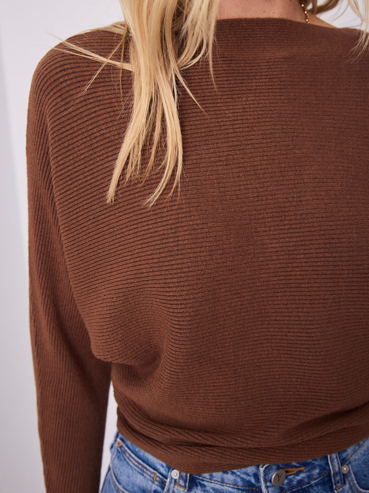 MONA KNIT - COFFEE