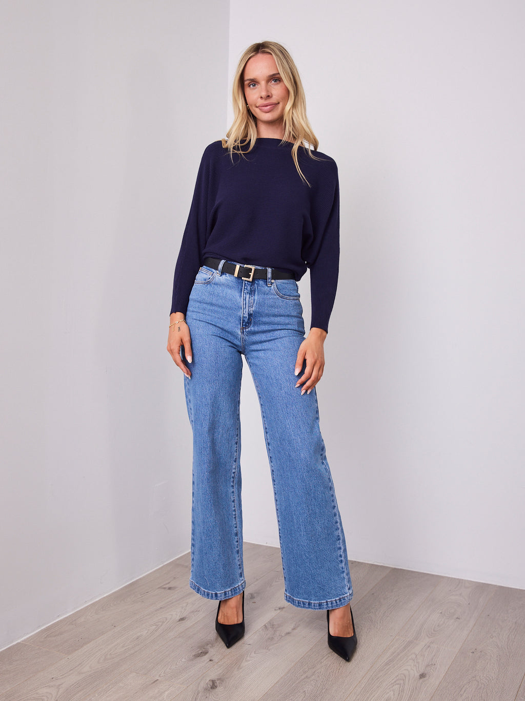 MONA KNIT - NAVY