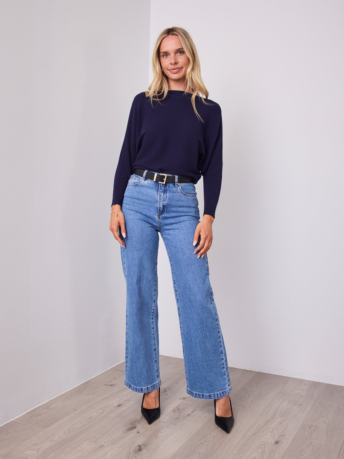 MONA KNIT - NAVY
