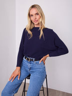 MONA KNIT - NAVY