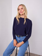 MONA KNIT - NAVY