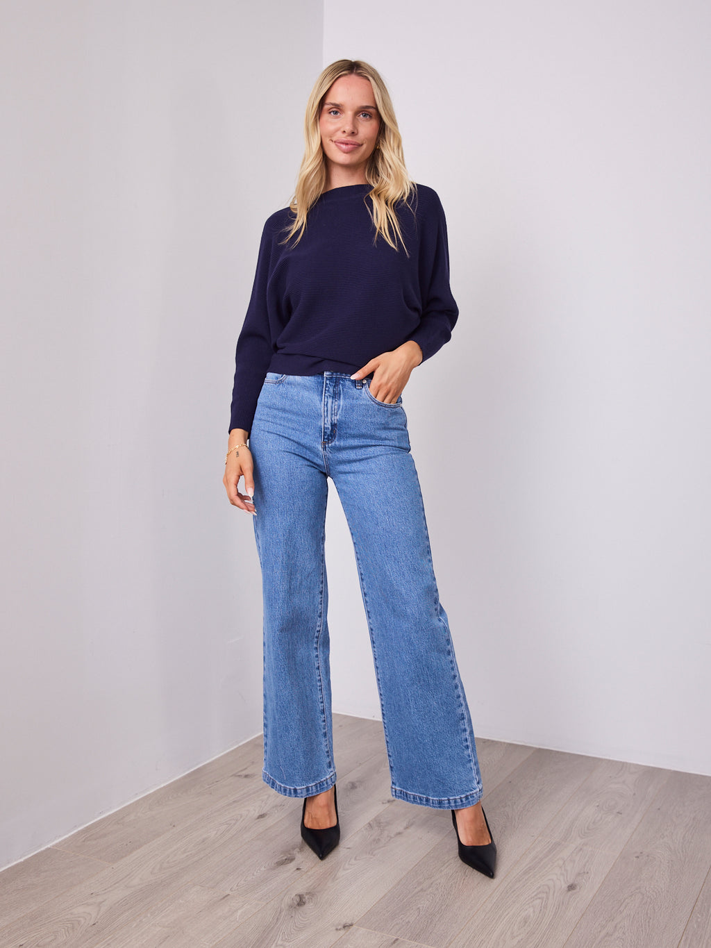 MONA KNIT - NAVY