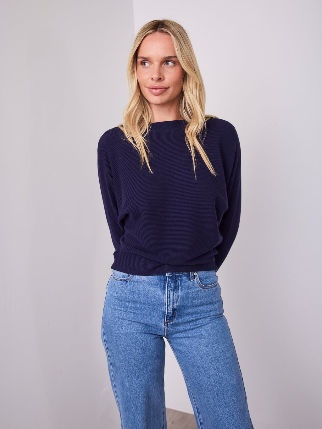 MONA KNIT - NAVY