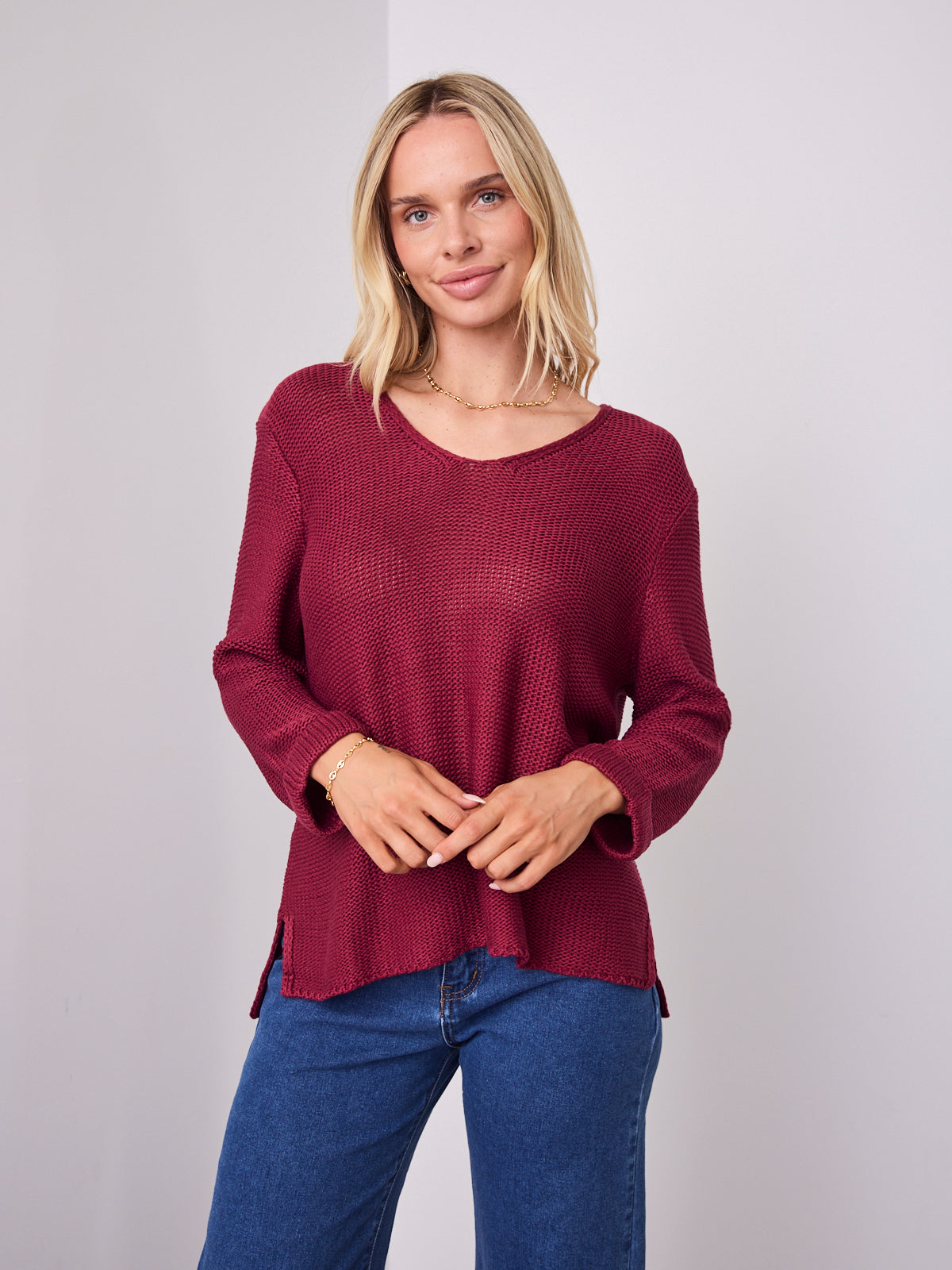 TIANA KNIT - WINE
