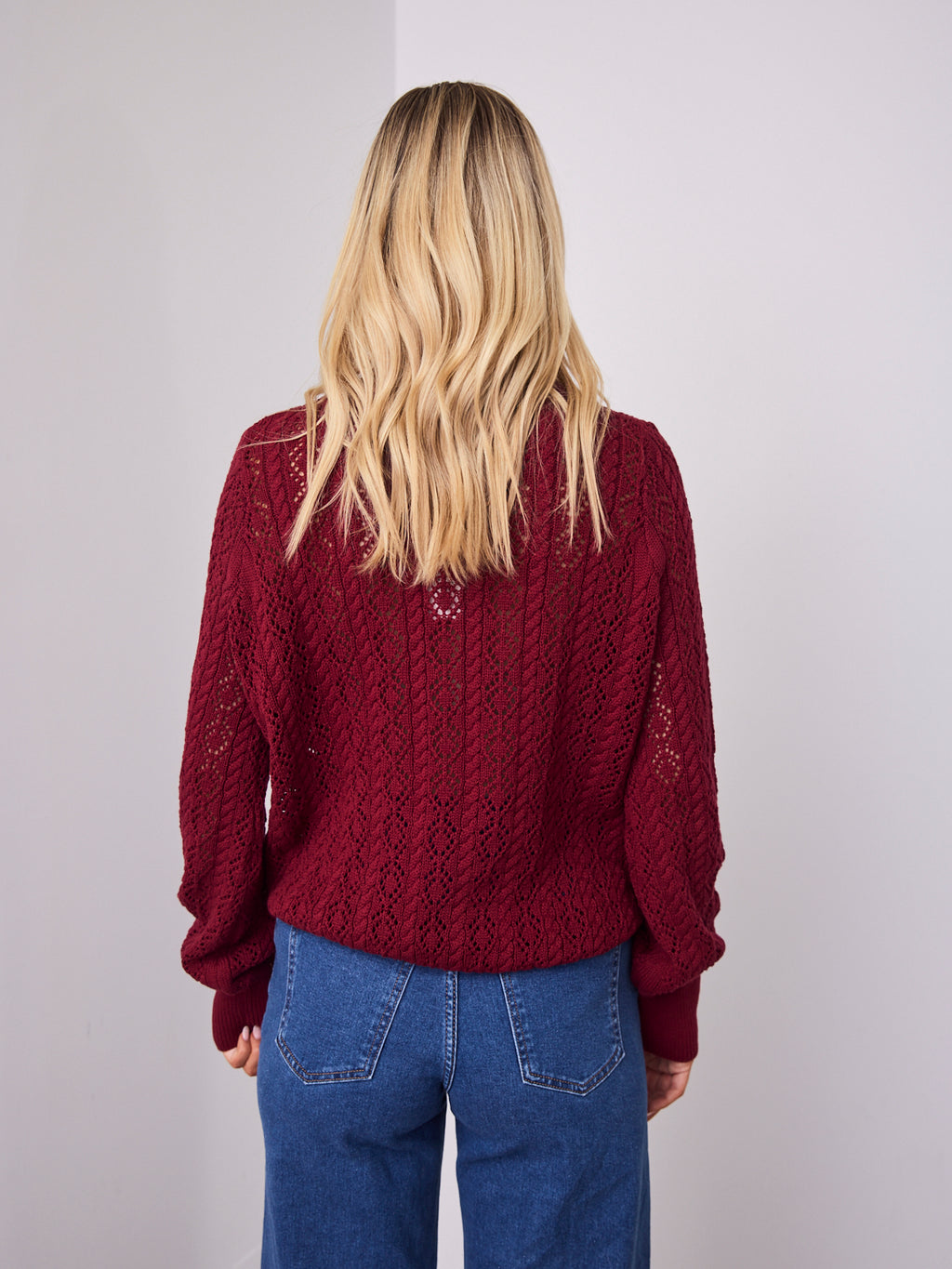 NICOLE KNIT - WINE