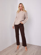 BELINDA KNIT - WARM BEIGE