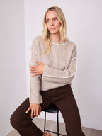 BELINDA KNIT - WARM BEIGE