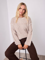 BELINDA KNIT - WARM BEIGE