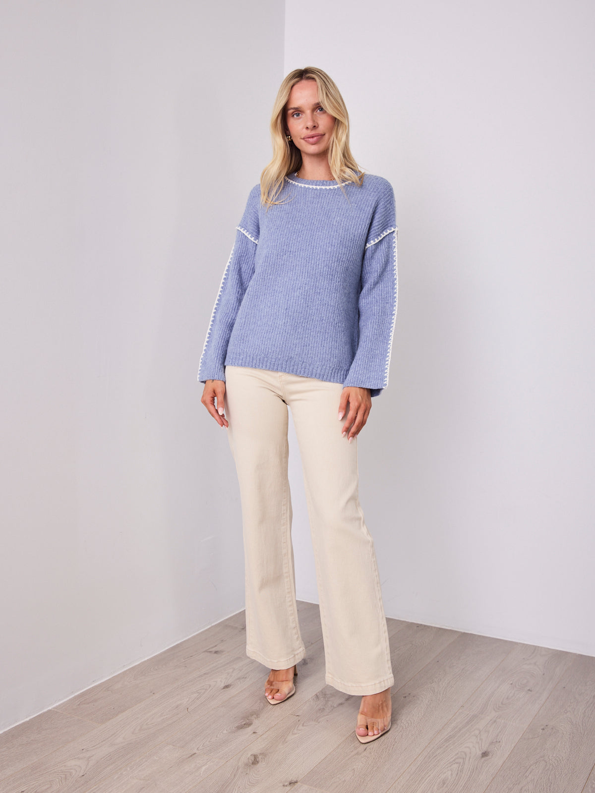 BELINDA KNIT - BLUE