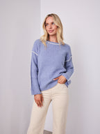 BELINDA KNIT - BLUE
