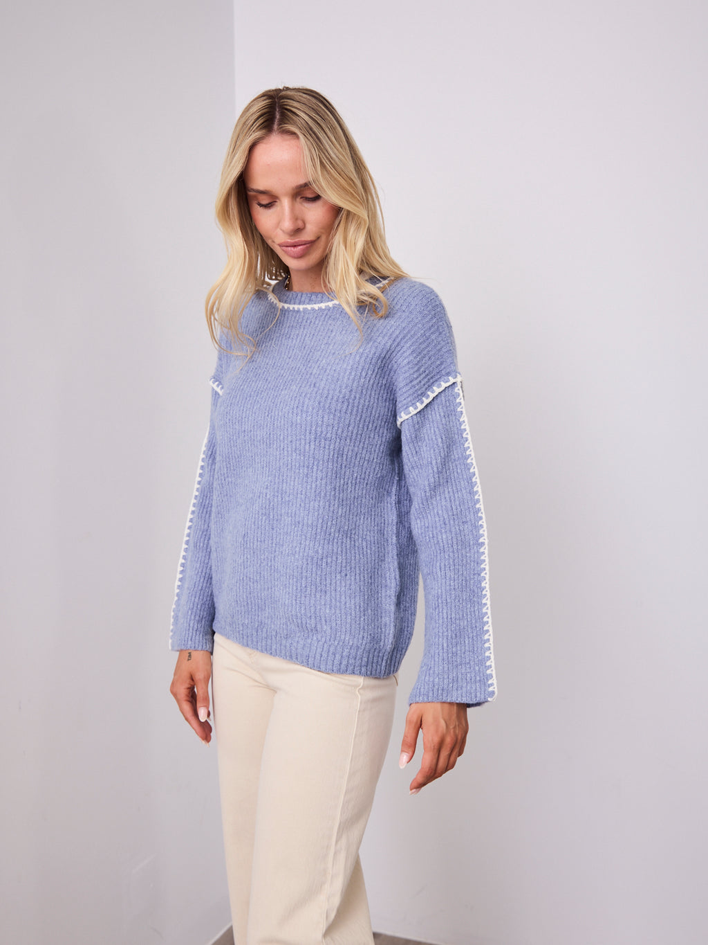 BELINDA KNIT - BLUE