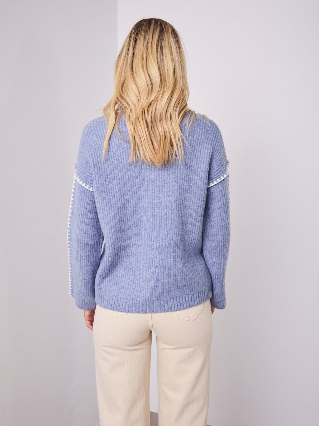 BELINDA KNIT - BLUE