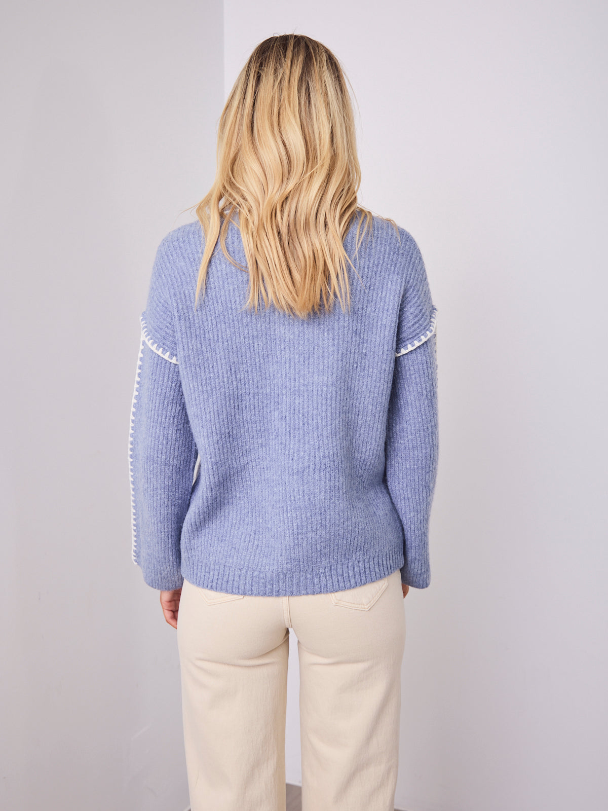 BELINDA KNIT - BLUE