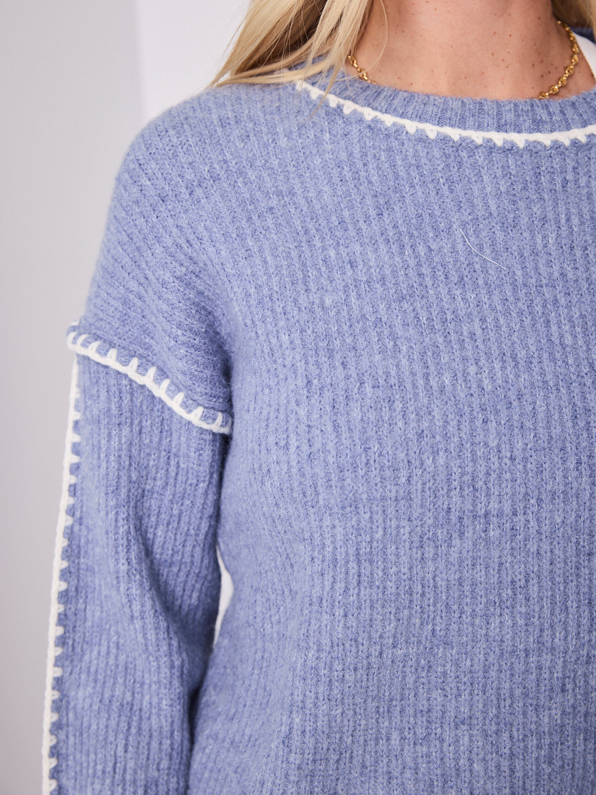 BELINDA KNIT - BLUE