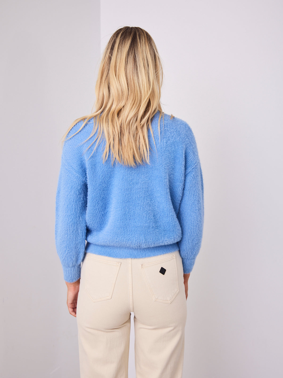 SERENA KNIT - CORNFLOUR BLUE
