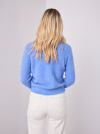 DOMINIQUE KNIT - CORNFLOUR BLUE