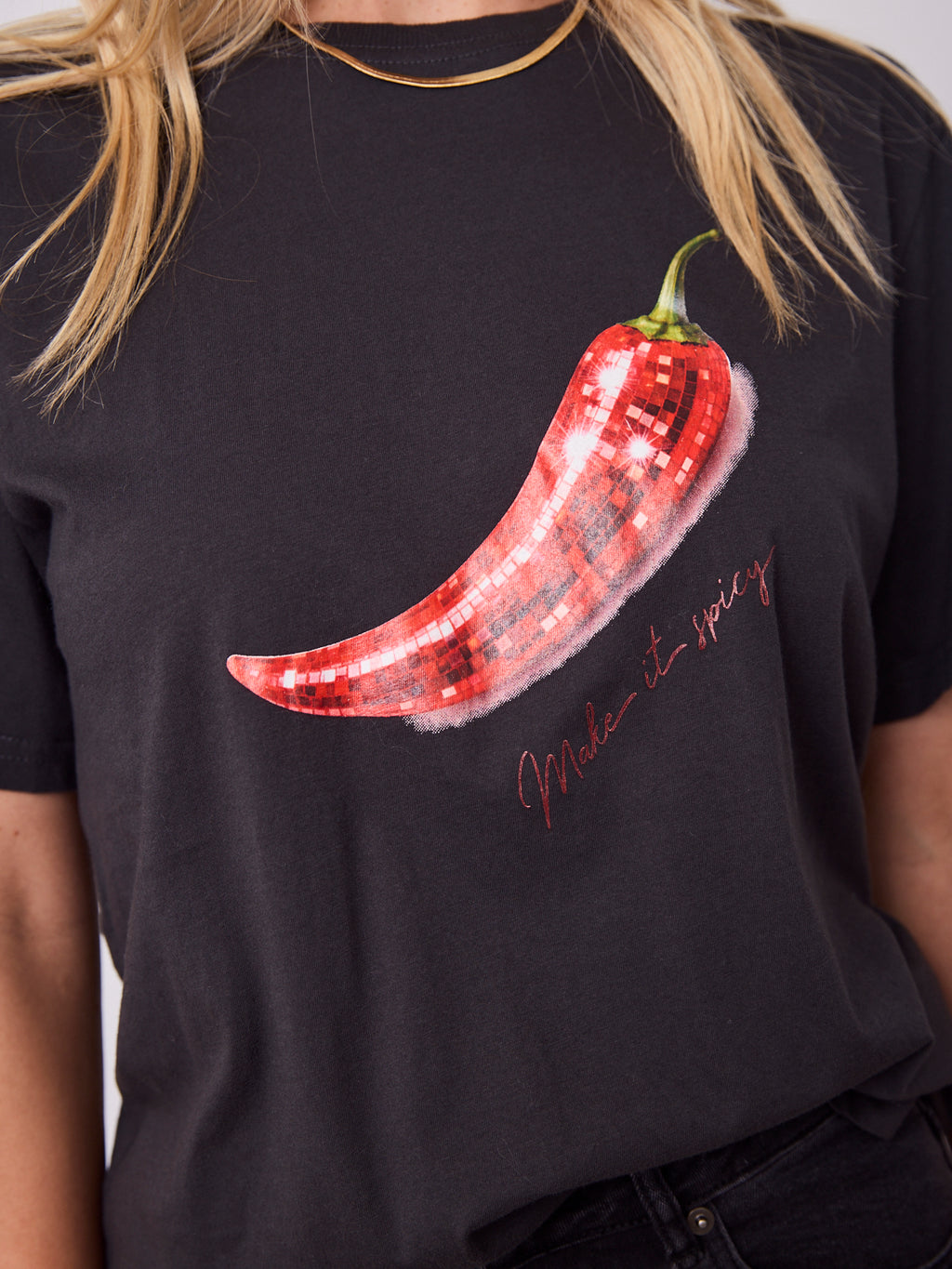 SPICY TEE - VINTAGE GREY