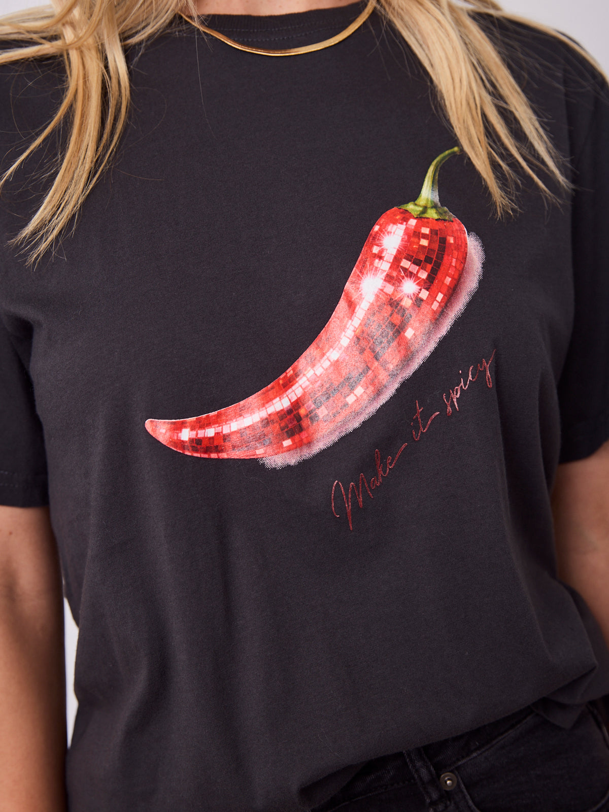 SPICY TEE - VINTAGE GREY
