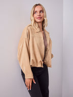 TYLER BOMBER JACKET - SAND