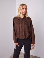 TYLER BOMBER JACKET - CHOCOLATE
