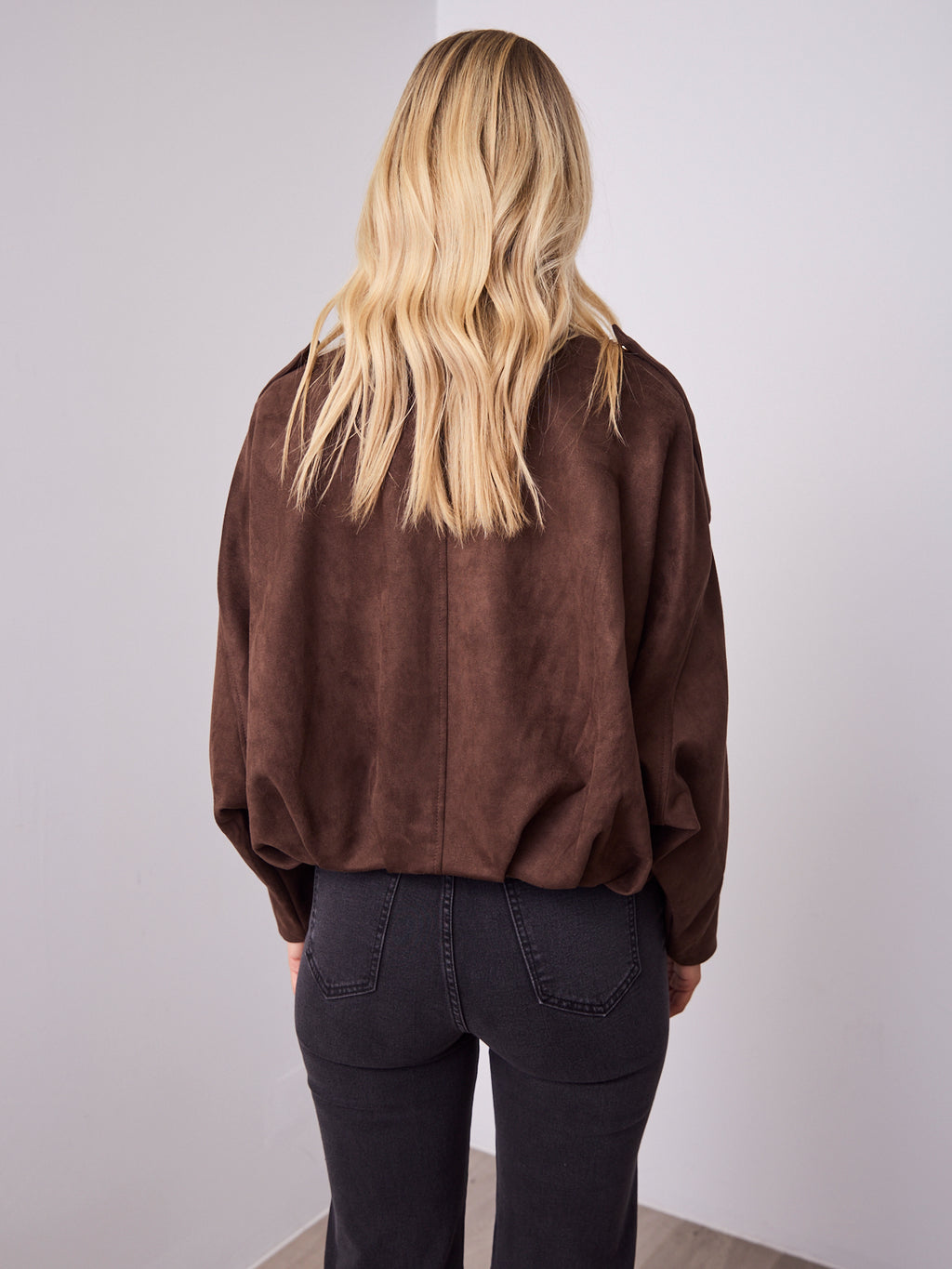 TYLER BOMBER JACKET - CHOCOLATE