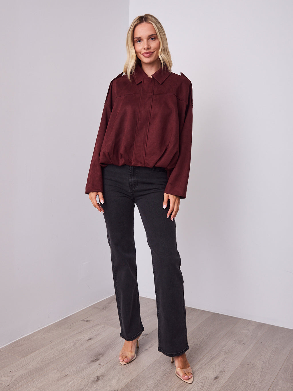 TYLER BOMBER JACKET - WINE