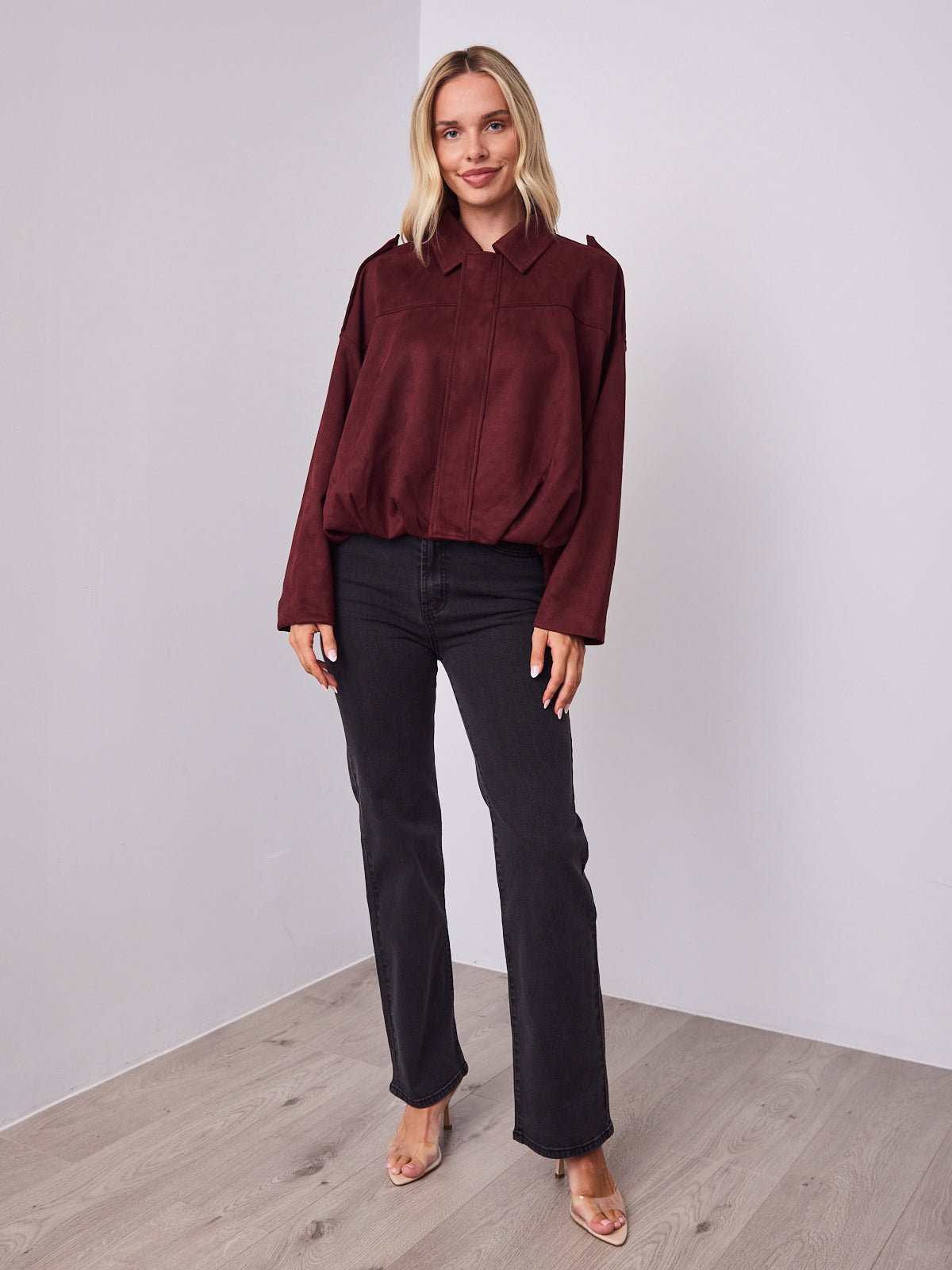 TYLER BOMBER JACKET - WINE