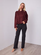 TYLER BOMBER JACKET - WINE