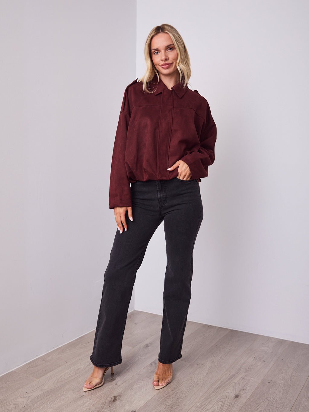 TYLER BOMBER JACKET - WINE