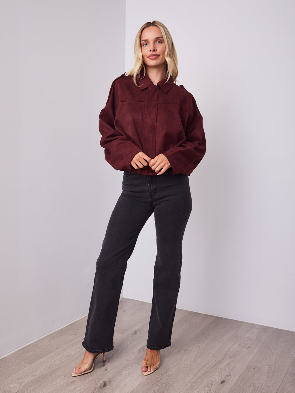 TYLER BOMBER JACKET - WINE