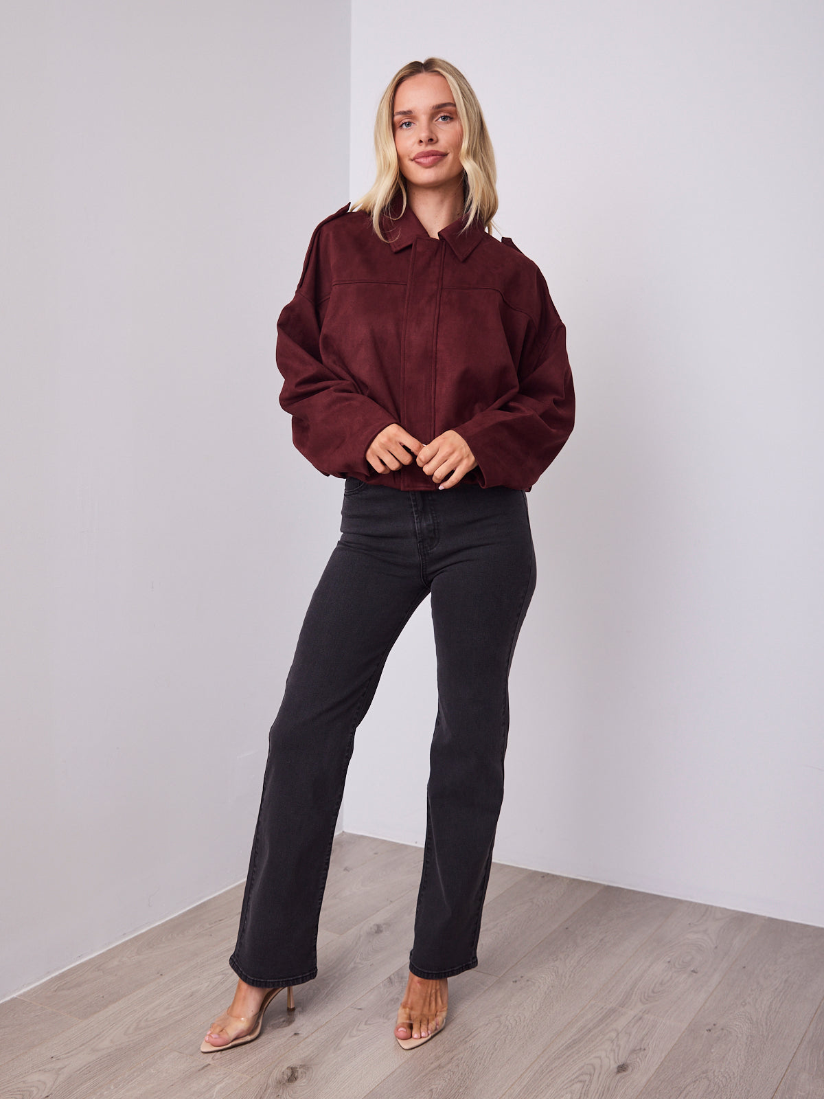 TYLER BOMBER JACKET - WINE