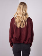 TYLER BOMBER JACKET - WINE