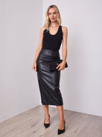 GEORGE SKIRT - BLACK
