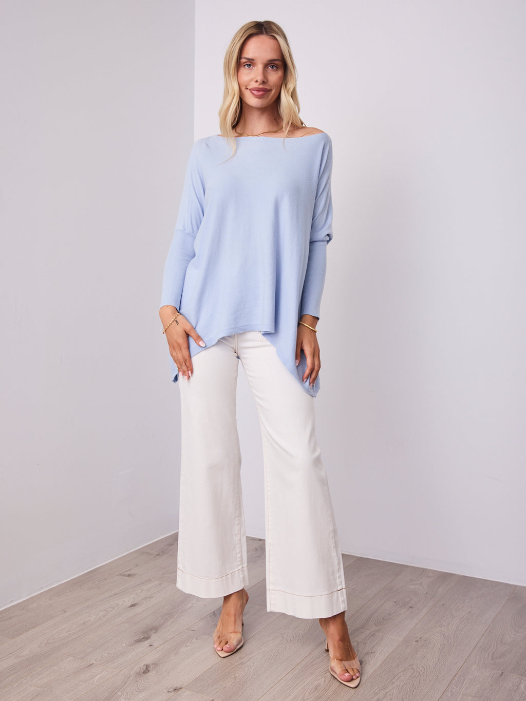 TESSA KNIT - LIGHT BLUE