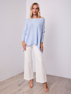 TESSA KNIT - LIGHT BLUE