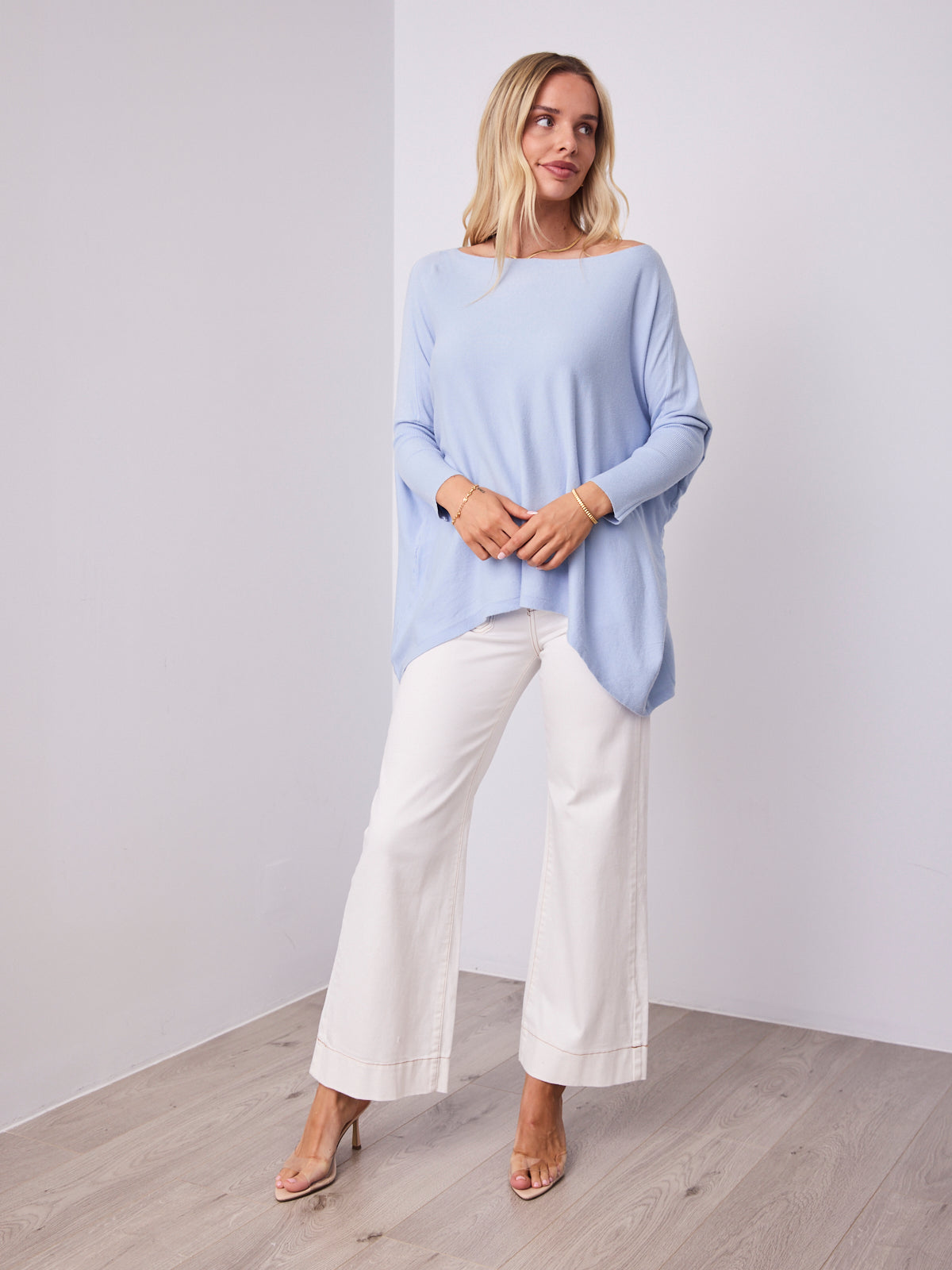 TESSA KNIT - LIGHT BLUE