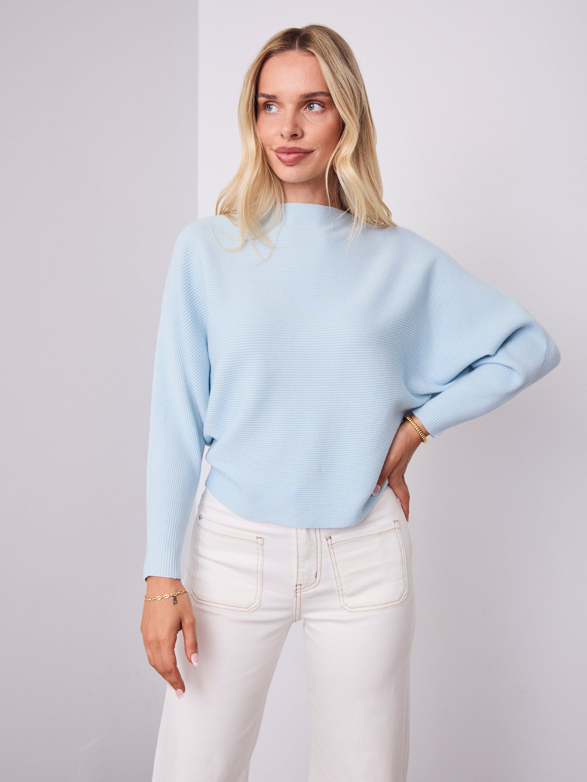 MONA KNIT - ICE BLUE
