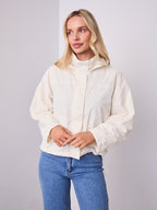 DANIEL WINDBREAKER JACKET - CREAM