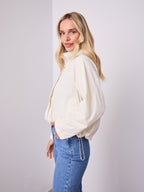 DANIEL WINDBREAKER JACKET - CREAM