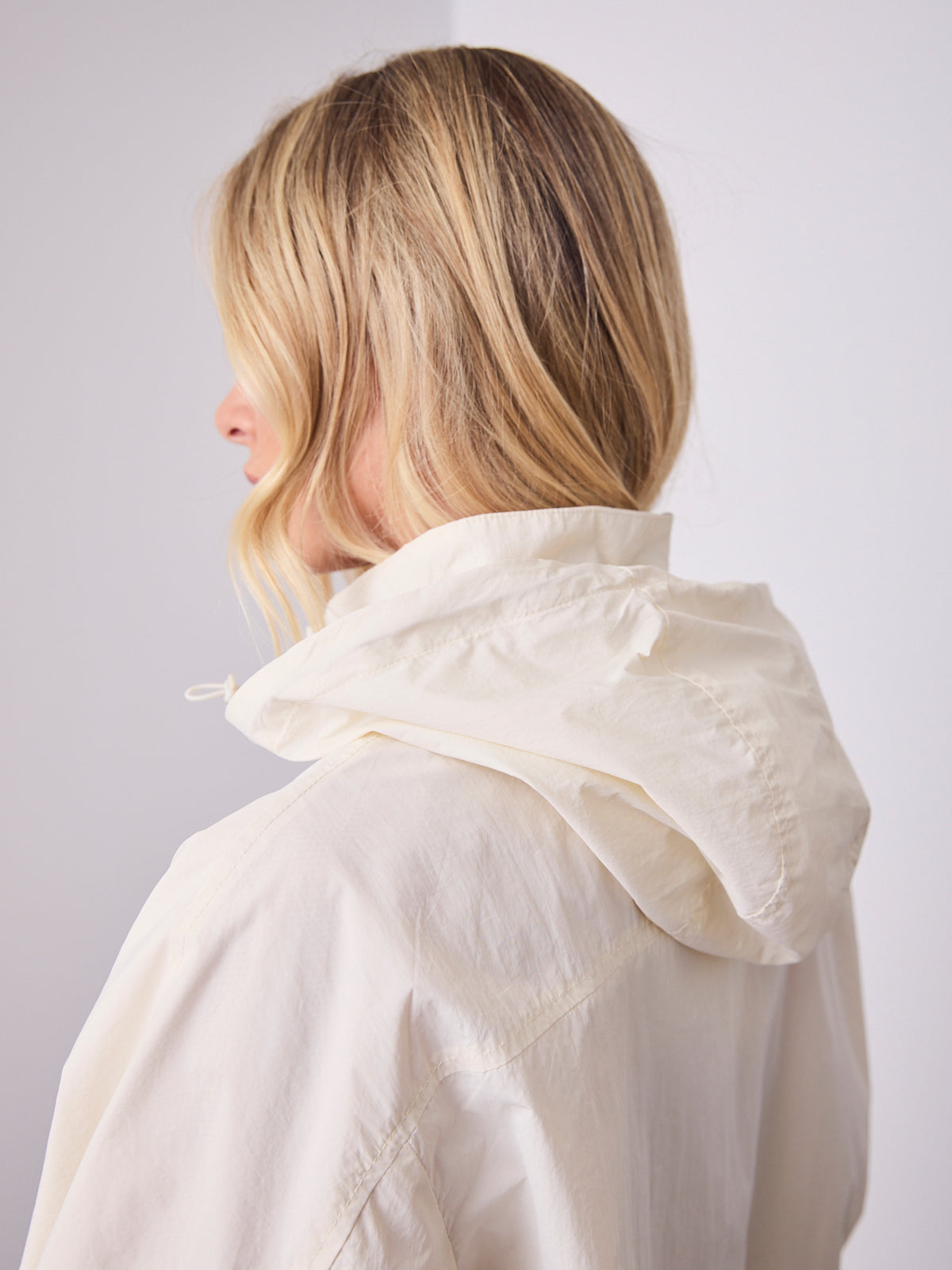 DANIEL WINDBREAKER JACKET - CREAM