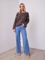 BELINDA KNIT - CHOCOLATE