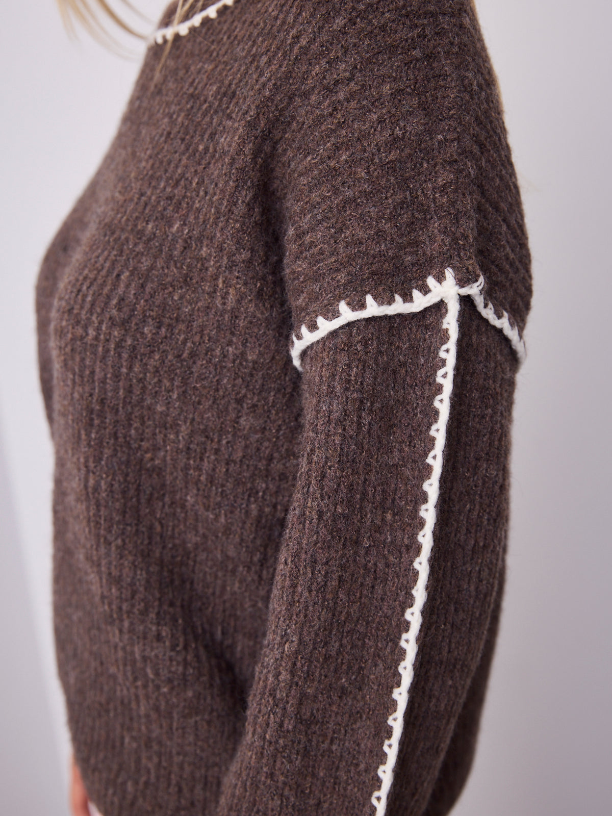 BELINDA KNIT - CHOCOLATE