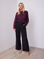 PIETRA KNIT - DARK PLUM
