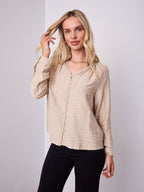 MADELINE BLOUSE - CHAMPAGNE