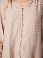 MADELINE BLOUSE - CHAMPAGNE