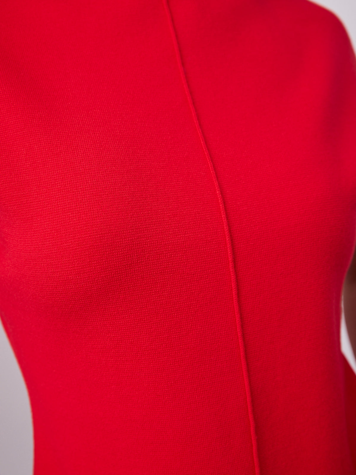 ROWE KNIT TOP - RED