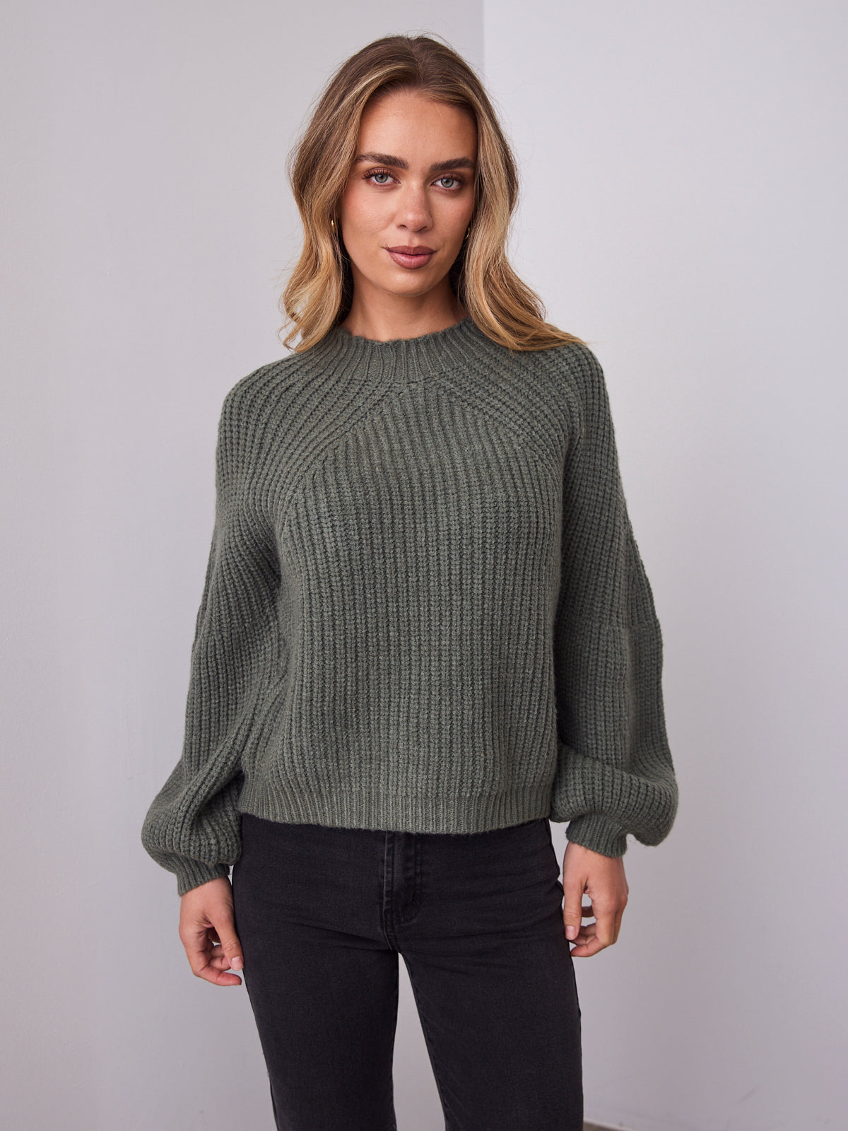 ANDREA KNIT - KHAKI