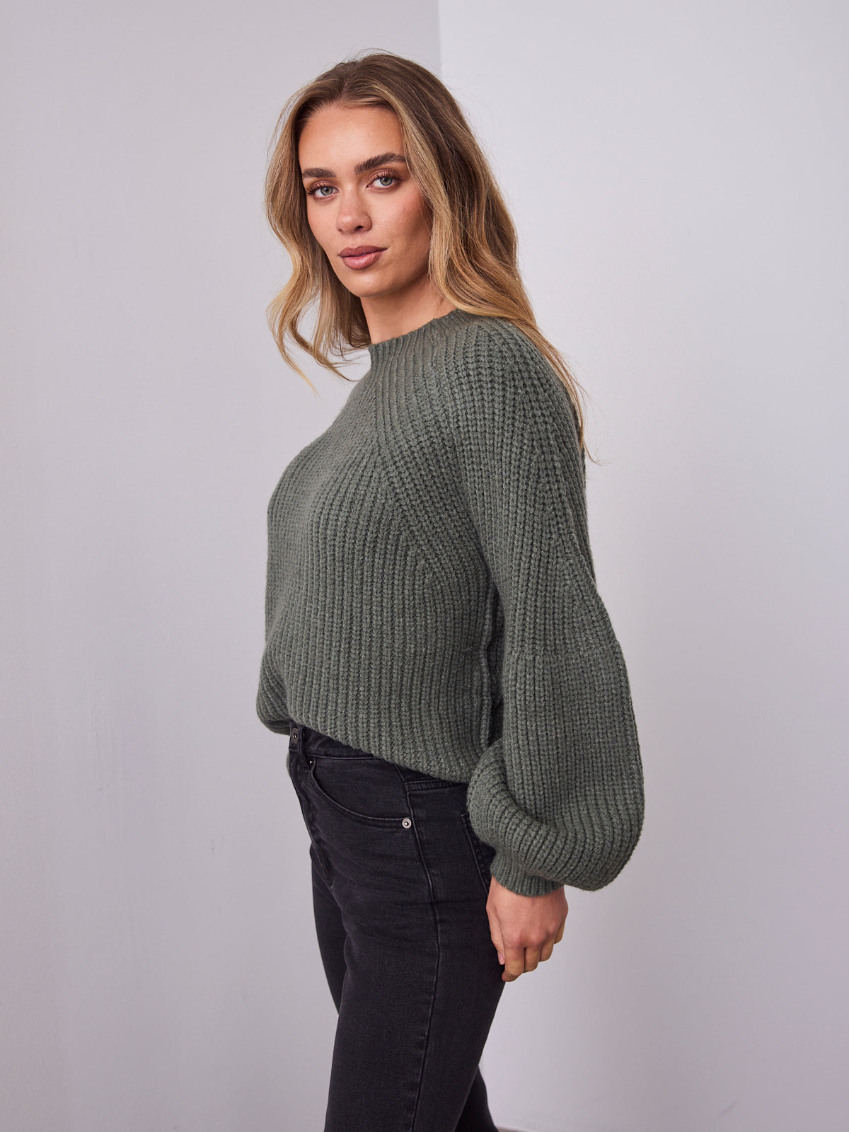ANDREA KNIT - KHAKI