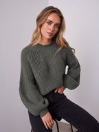 ANDREA KNIT - KHAKI